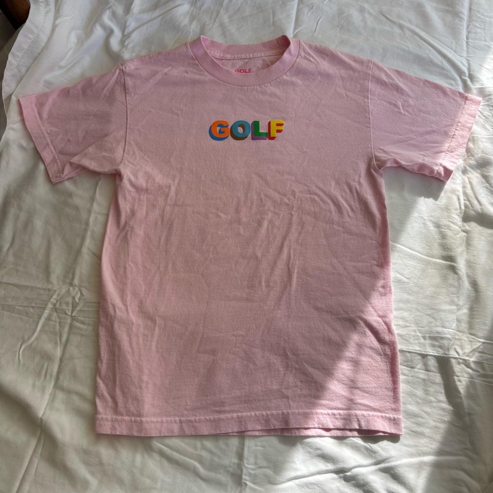 Pink Golf Tyler The Creator Golfwang T-Shirt